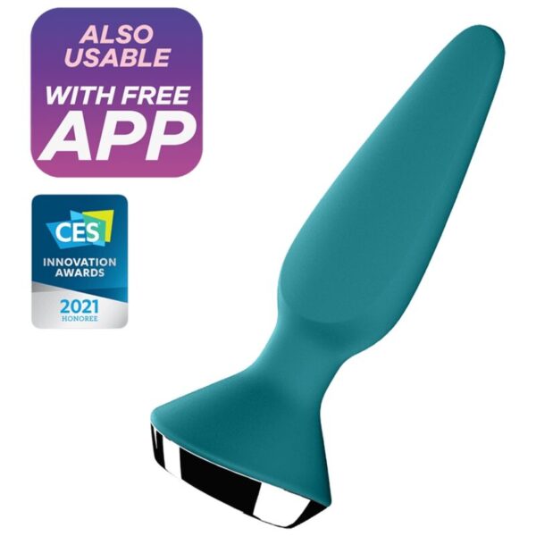 Mercadox SATISFYER - VIBRADOR PLUG ILICIOUS 2 PLUG VERDE