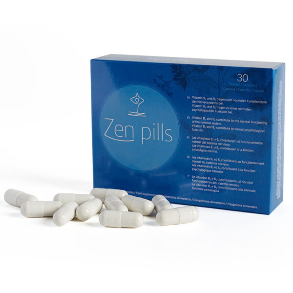 Mercadox 500 COSMETICS - ZEN PILLS CÁPSULAS PARA REDUZIR A ANSIEDADE