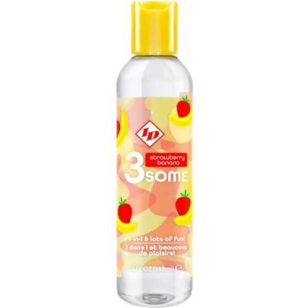 Mercadox ID 3SOME - GARRAFA DE BANANA DE MORANGO COM 4 FL OZ