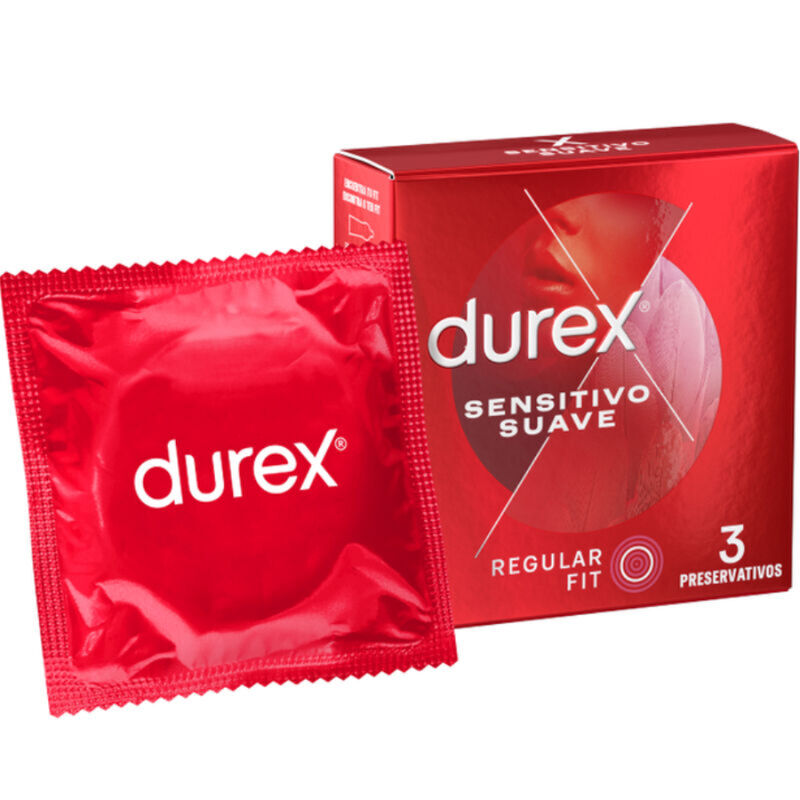 Mercadox DUREX - SUAVE E SENSÍVEL 3 UNIDADES