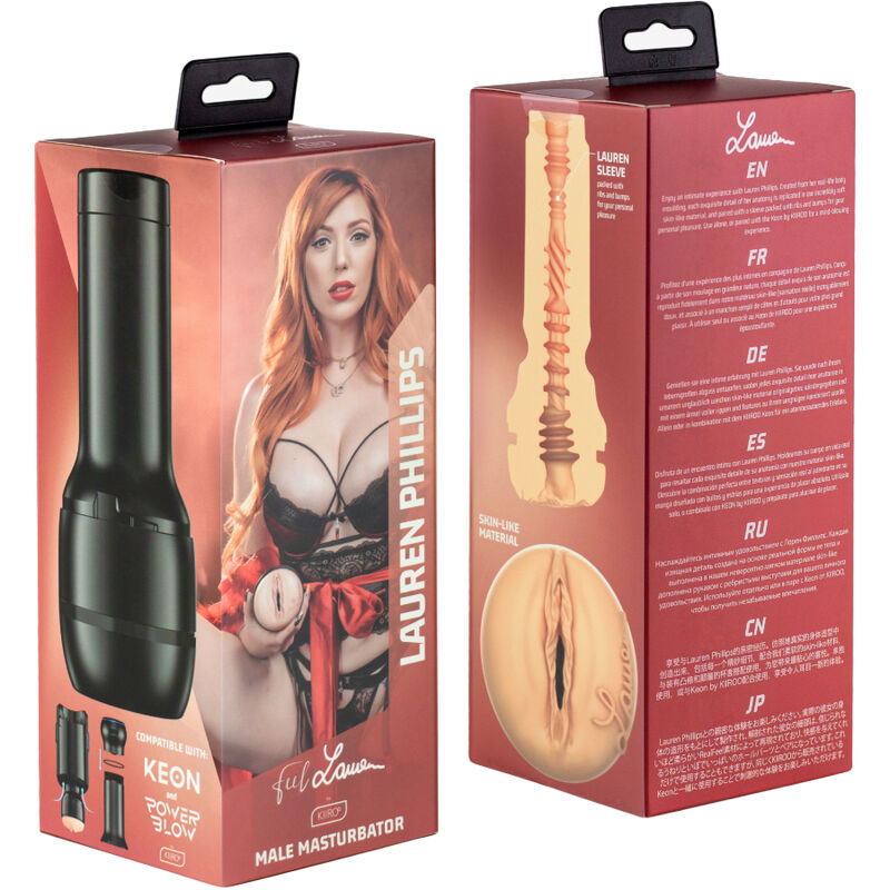Mercadox KIIROO - SINTA LAUREN PHILLIPS STARS COLEO STROKERS POWERBLOW COMPATÍVEL