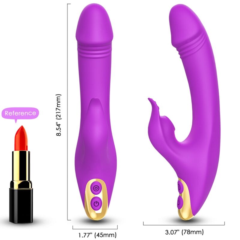 Mercadox ARMONY - AMANT LICKING VIBRANDO CLITÓRIO E G-SPOT ROXO