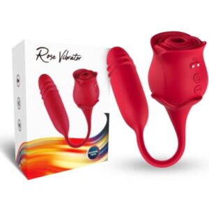ARMONY – ROSEKNIGTH LAMINDO CLITOR VIBRANTE E VIBRADOR VERMELHO