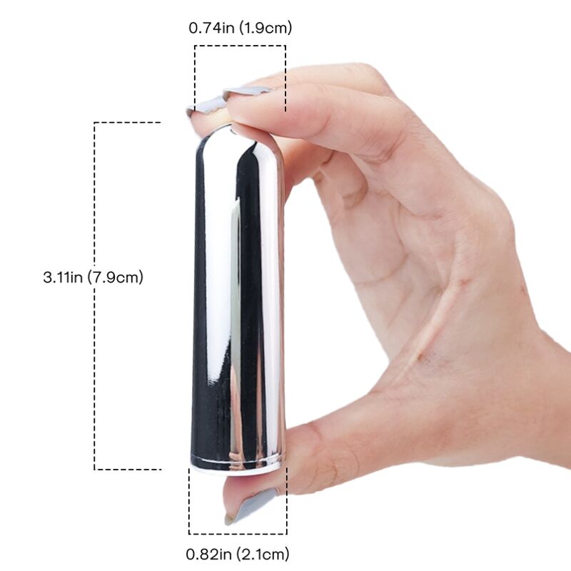 Mercadox ARMONY - BALA VIBRADOR DOURADO 2.1 CM X 7.9 CM