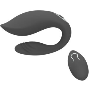ARMONY – MARTHA VIBRADOR PARA CASAIS PRETO CONTROLE REMOTO