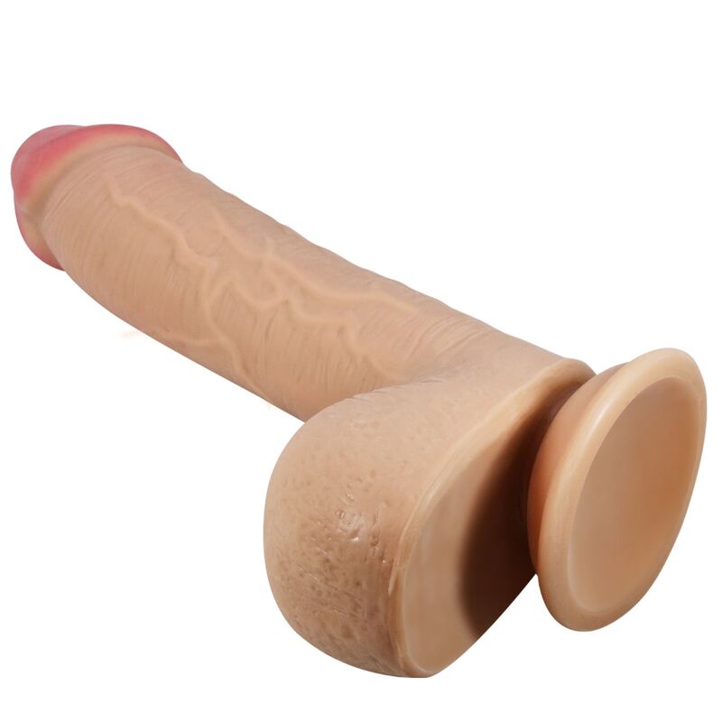 Mercadox PRETTY LOVE - SÉRIE SLIDING SKIN DILDO REALÍSTICO COM VENTOSA DESLIZANTE PELE CARNE 23