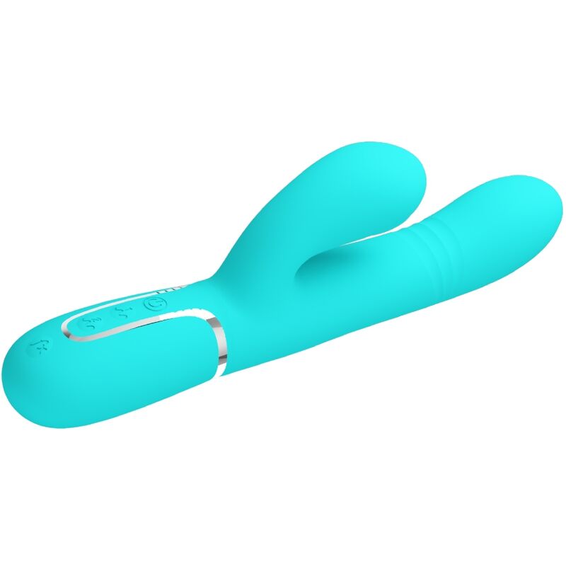 Mercadox PRETTY LOVE - VIBRADOR MULTIFUNÇÃO G-SPOT AQUA VERDE