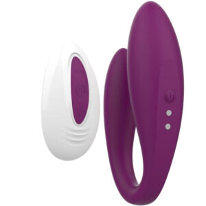 ARMONY – VIBRADOR KITTY PARA CASAIS VIOLETA CONTROLE REMOTO