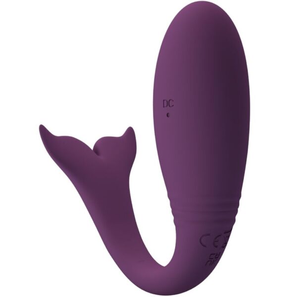 Mercadox PRETTY LOVE - JAYLEEN VIBRADOR APP CONTROLE REMOTO ROXO