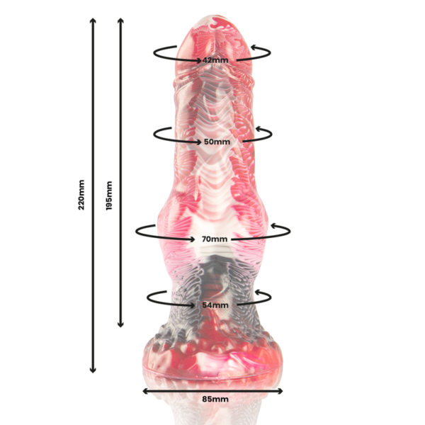 EPIC - HELIOS DILDO COM TESTÍCULOS CALOR E ÊXTASE - Image 3