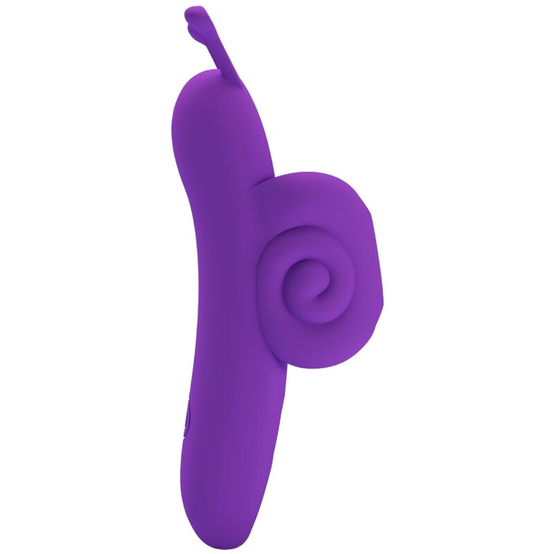 Mercadox PRETTY LOVE - SNAIL ESTIMULADOR DE DEDO ROXO PODEROSO