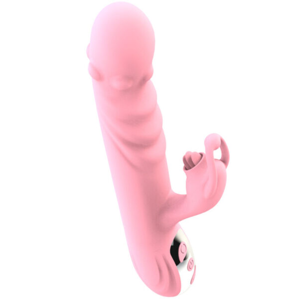 Mercadox ARMONY - VIBRADOR TOTALMENTE LÍNGUA COM EFEITO DE CALOR ESTIMULANTE ROSA