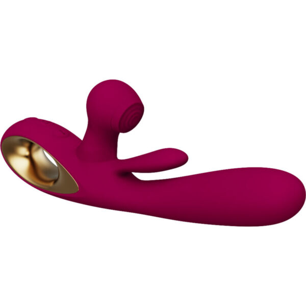 Mercadox ARMONY - VIBRADOR DE IMPACTO SWING E ESTIMULADOR DUPLO MODELO 1 BORDEAUX