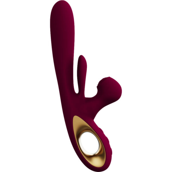 ARMONY - VIBRADOR DE IMPACTO SWING E ESTIMULADOR DUPLO MODELO 1 BORDEAUX - Image 3