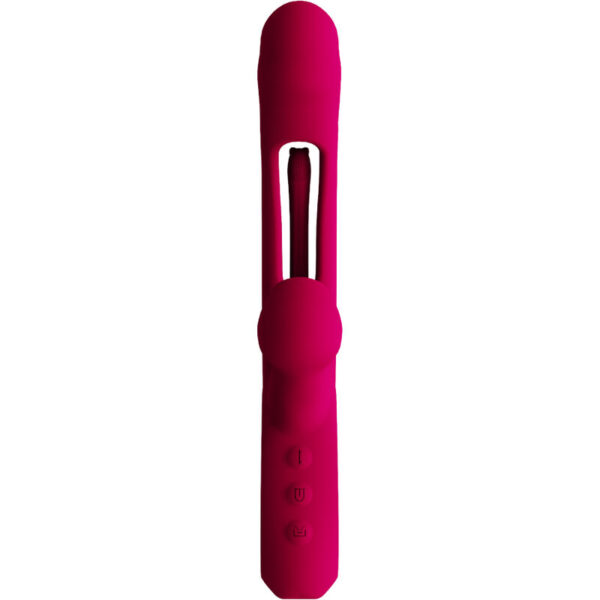 ARMONY - VIBRADOR DE IMPACTO SWING E ESTIMULADOR DUPLO MODELO 2 BORDEAUX - Image 2
