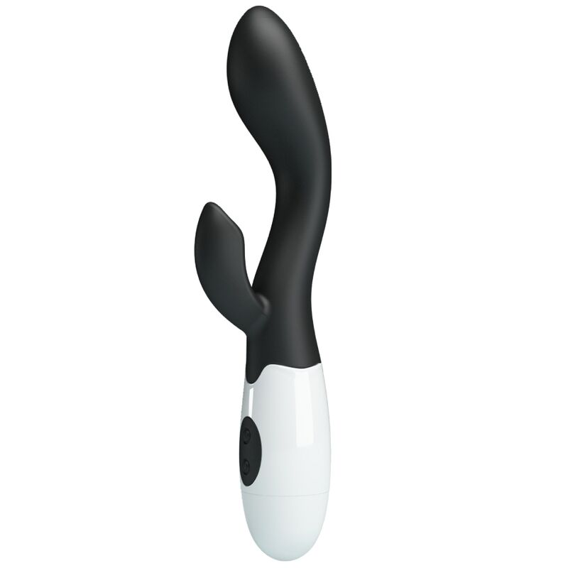 Mercadox PRETTY LOVE - BRIGHTY VIBRADOR G-SPOT PRETO