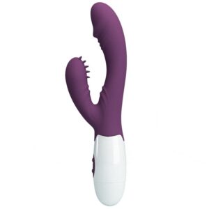 PRETTY LOVE – ANDRE VIBRADOR COELHO E ESTIMULADOR DE PONTO G ROXO