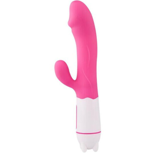 ARMONY - VIBRADOR FELIZ E ESTIMULADOR FÚCSIA RECARREGVEL - Image 3
