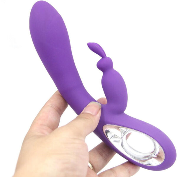 Mercadox ARMONY - VIBRADOR DE ANEL DE PUXAO DE COELHO BELLA VIOLET