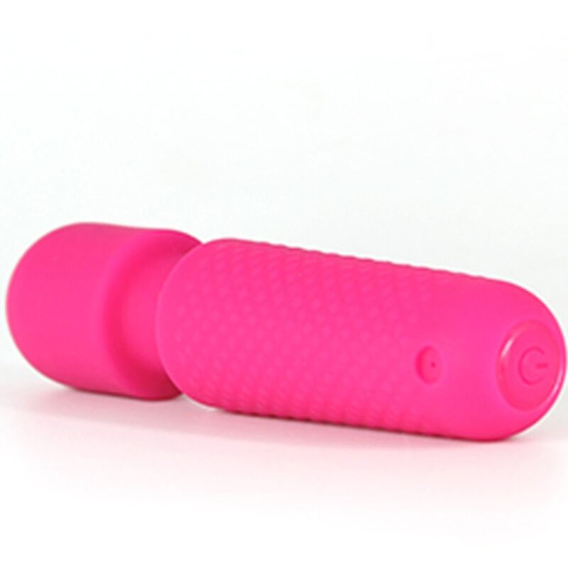 ARMONY - YOUR MAGIC MASSAGER E VIBRADOR RECARREGÁVEL 10 VIBRAÇÕES VARINHA PONTOS ROSA - Image 3