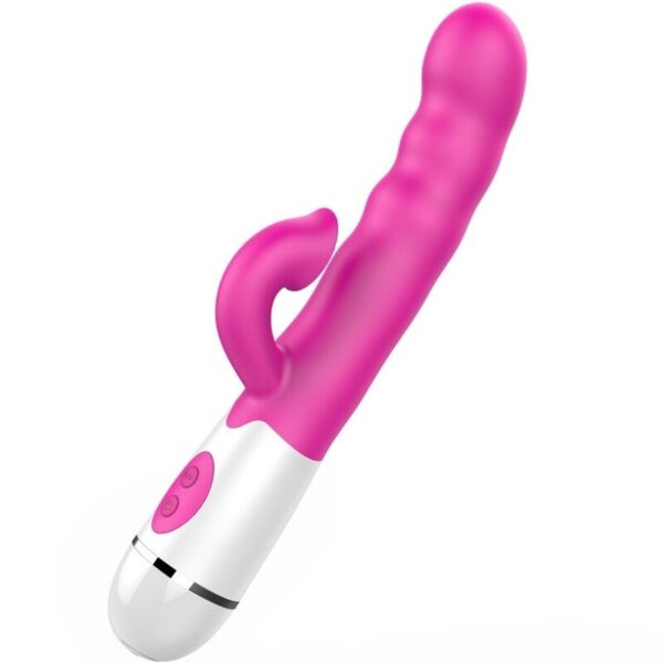 Mercadox ARMONY - AMIR VIBRADOR MULTIFUNÇÃO COM LÍNGUA ESTIMULANTE 16 VELOCIDADES ROSA