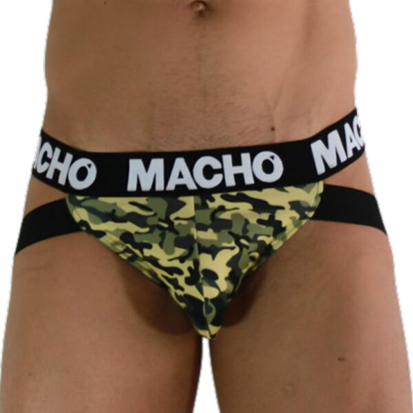 Mercadox MACHO - MX28MV JOCK MILITAR VERDE S