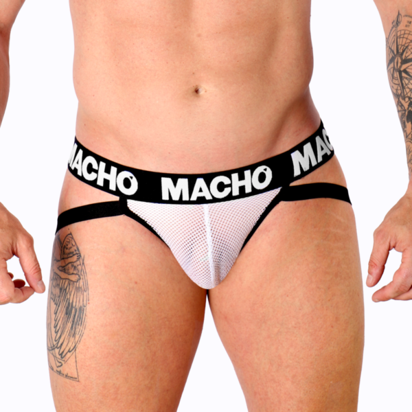 Mercadox MACHO - MX26X1 JOCK GRID BRANCO S