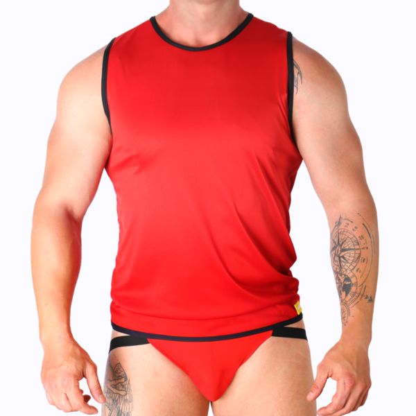 Mercadox MACHO - T-SHIRT VERMELHA S/M