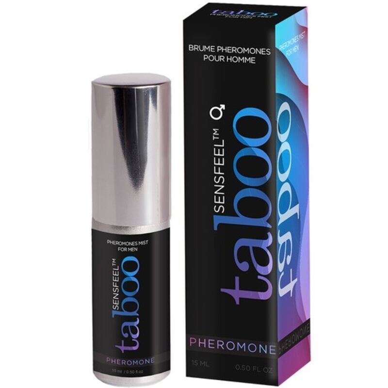 Mercadox RUF - TABOO PHEROMONE FOR HIM PERFUME DE FEROMÔNIO PARA ELE 15 ML