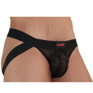 BURN – 005 JOCK LINGERIE PRETO S