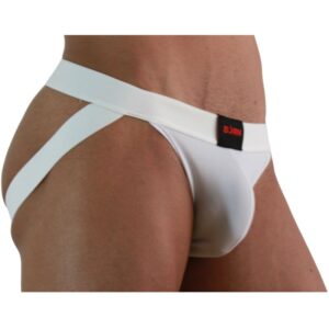 BURN – 007 JOCK LYCRA BRANCO S