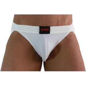 BURN – 007 JOCK LYCRA BRANCO S