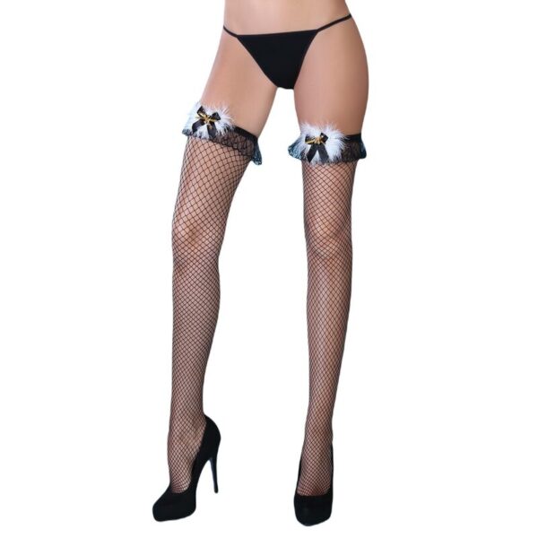 LIVCO CORSETTI FASHION - PEARL BLACK CF 17277 MEIAS PRETAS S/L - Image 2