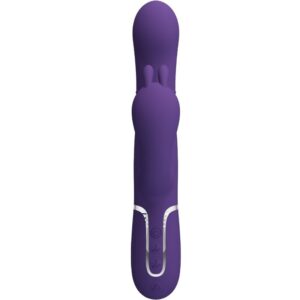 PRETTY LOVE – CAMMY TRIPLO VIBRADOR MULTIFUNÇÃO 4 EM 1 ROXO