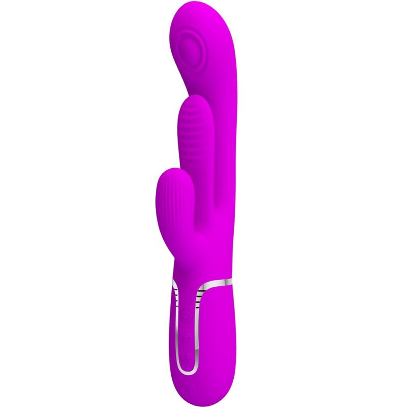 Mercadox PRETTY LOVE - SHANIA TRIPLE RABBIT VIBRADOR MULTIFUNCIONAL ROSA