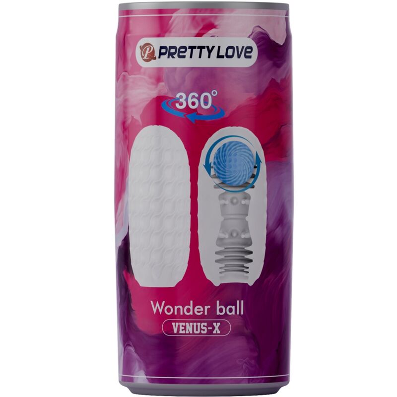 Mercadox PRETTY LOVE - VENUS X MASTURBADOR MASCULINO MODELO 3 BRANCO