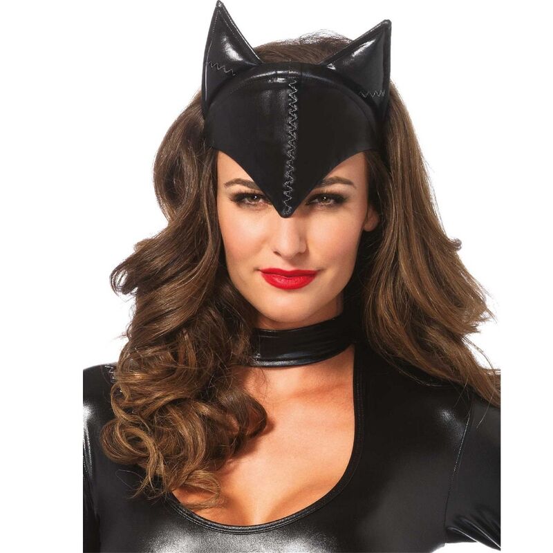 Mercadox LEG AVENUE - MÁSCARA DE MULHER GATO PRETA