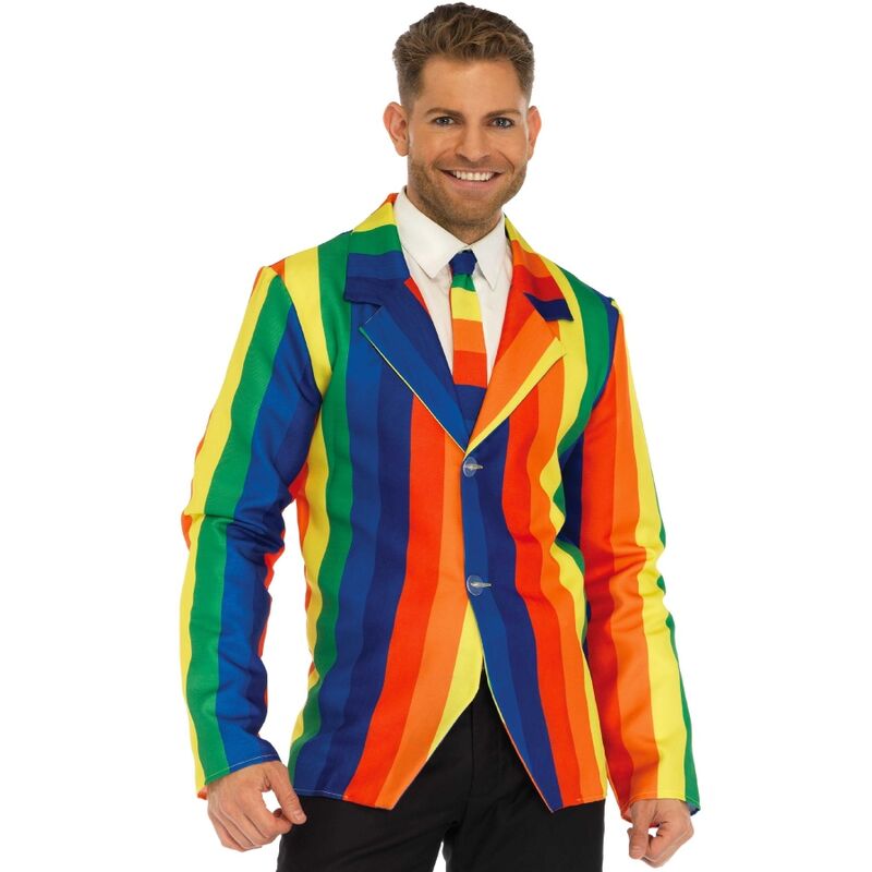 Mercadox LEG AVENUE - BLAZER + GRAVATA RAINBOW S