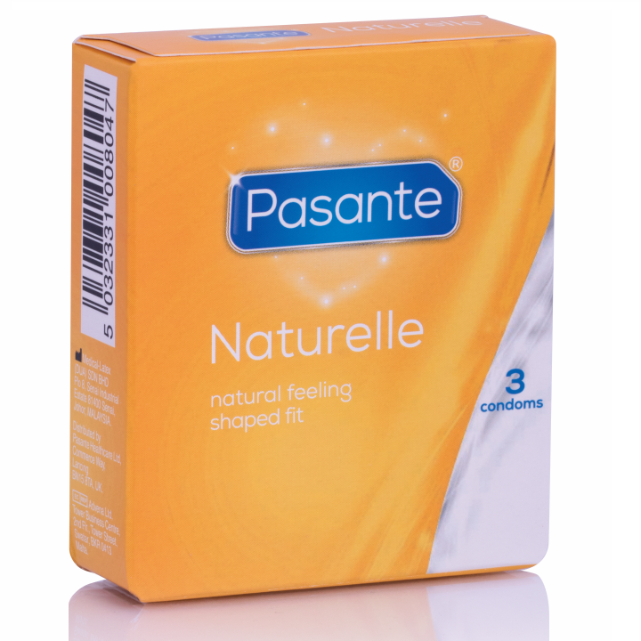 Mercadox PASANTE - NATURELLE PRESERVATIVO 3 PACK