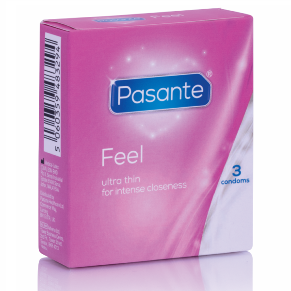 Mercadox PASANTE - DE PRESERVATIVOS SENSÍVEIS ULTRA FINO 3 UNIDADES