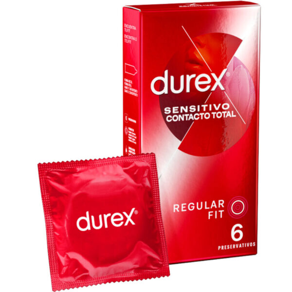 Mercadox DUREX - CONTATO SENSÍVEL TOTAL 6 UNIDADES
