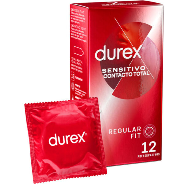 Mercadox DUREX - CONTATO SENSÍVEL TOTAL 12 UNIDADES