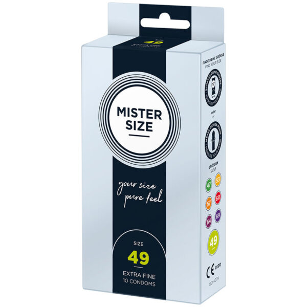 MISTER SIZE - PRESERVATIVO TAMANHO S 49 MM (10 UNIDADES) - Image 2