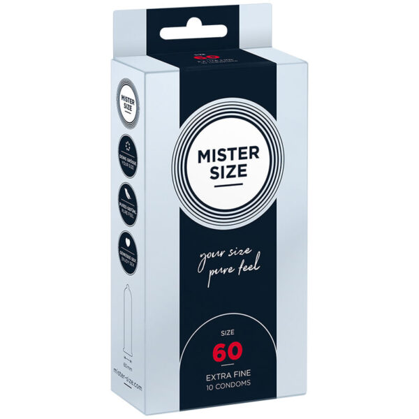 Mercadox MISTER SIZE - PRESERVATIVO TAMANHO XL 60 MM (10 UNIDADES)