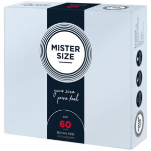 MISTER SIZE – PRESERVATIVO TAMANHO XL 60 MM (36 UNIDADES)