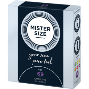 MISTER SIZE – PRESERVATIVOS TAMANHO XXXL 69 MM (3 UNIDADES)