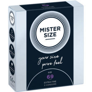 MISTER SIZE – PRESERVATIVOS TAMANHO XXXL 69 MM (3 UNIDADES)