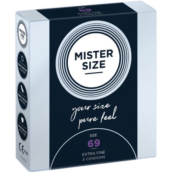 Mercadox MISTER SIZE - PRESERVATIVOS TAMANHO XXXL 69 MM (3 UNIDADES)
