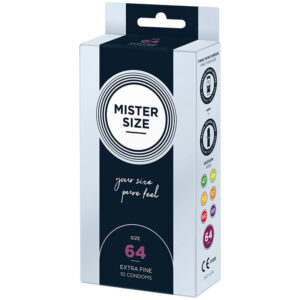 MISTER SIZE – PRESERVATIVOS TAMANHO XXL 64 MM (10 UNIDADES)