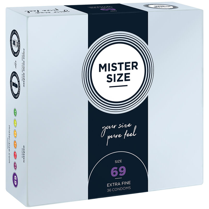 Mercadox MISTER SIZE - PRESERVATIVOS TAMANHO XXXL 69 MM (36 UNIDADES)